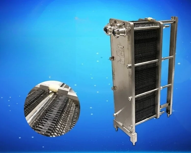 

Food Grade Stainless Steel Plate Heat Exchanger for Milk, Juices, Beverages & Wine Processing