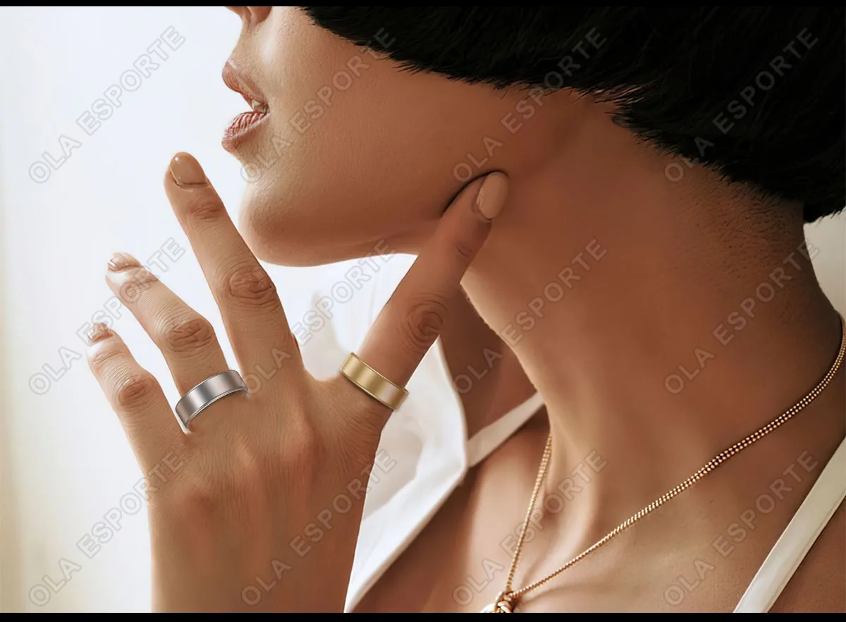 2026 Smart Ring für Damen, Herren und Paare, SmartRing mit Herzfrequenzmesser, wasserdicht, Sportmodi, superleicht, hautfreundlich, Armband R88 – Detail 20