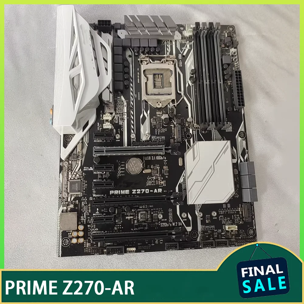 High Reliability Motherboard M.2 USB3.1 Supports 6th And 7th Generation Cpus PRIME Z270-AR
