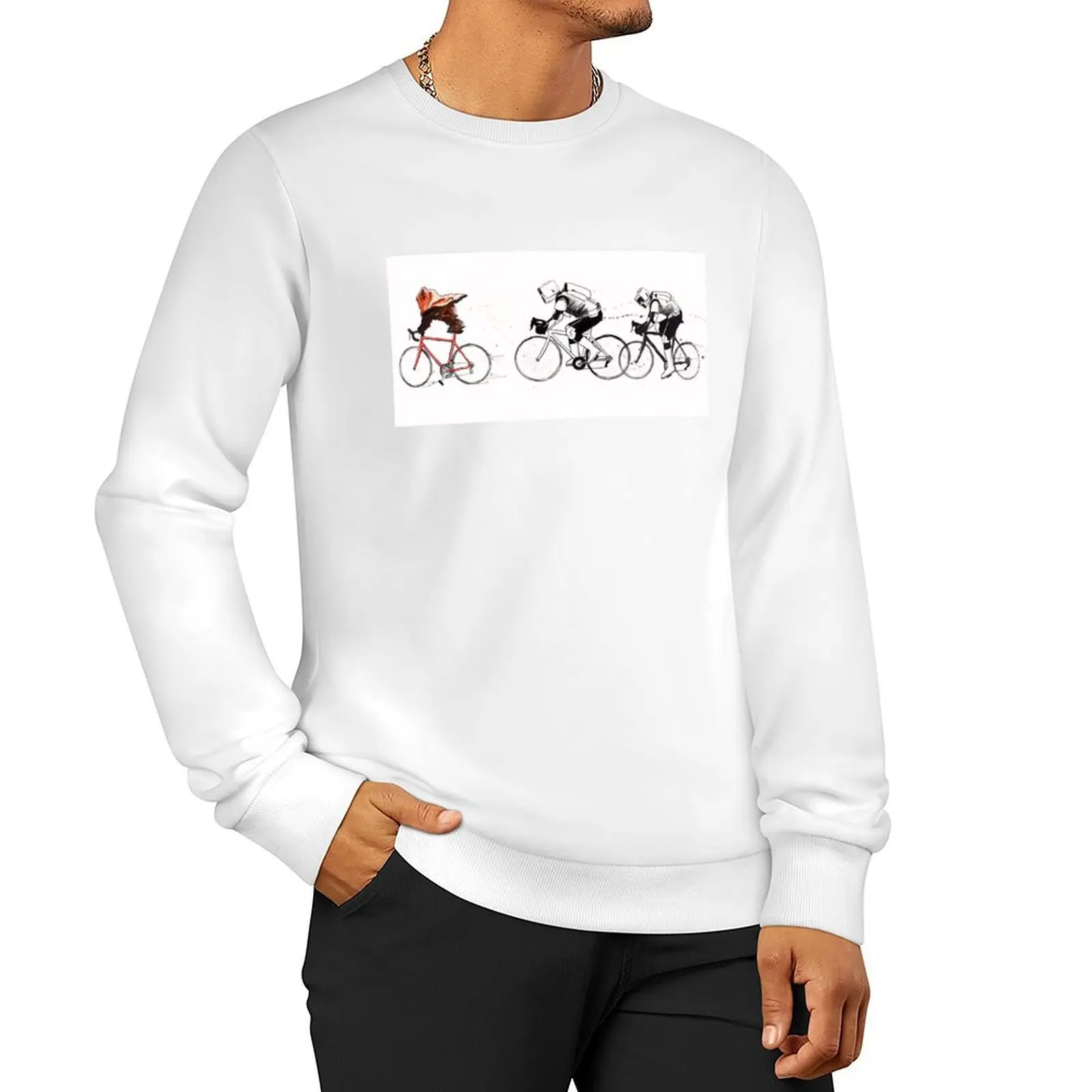 

Ewok Bicycle Chase Sweatshirt men's winter sweater men's swea Sweatshirt for men