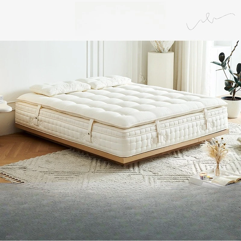 

Horsetail wool handmade buckle super soft pad Class A maternal and infant grade spring