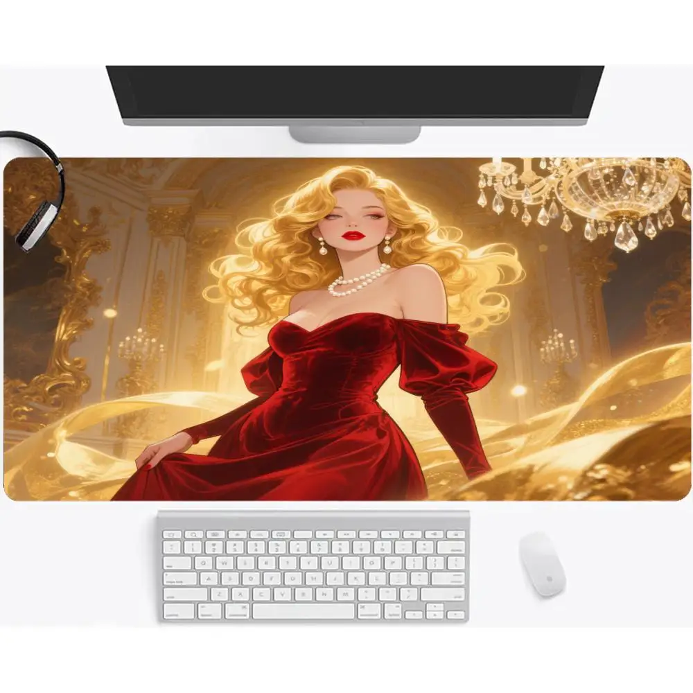 

accessories Mouse keyboard Pad Desk mat Office bedroom mat Anti-slip laptop Desktop computer mouse mat