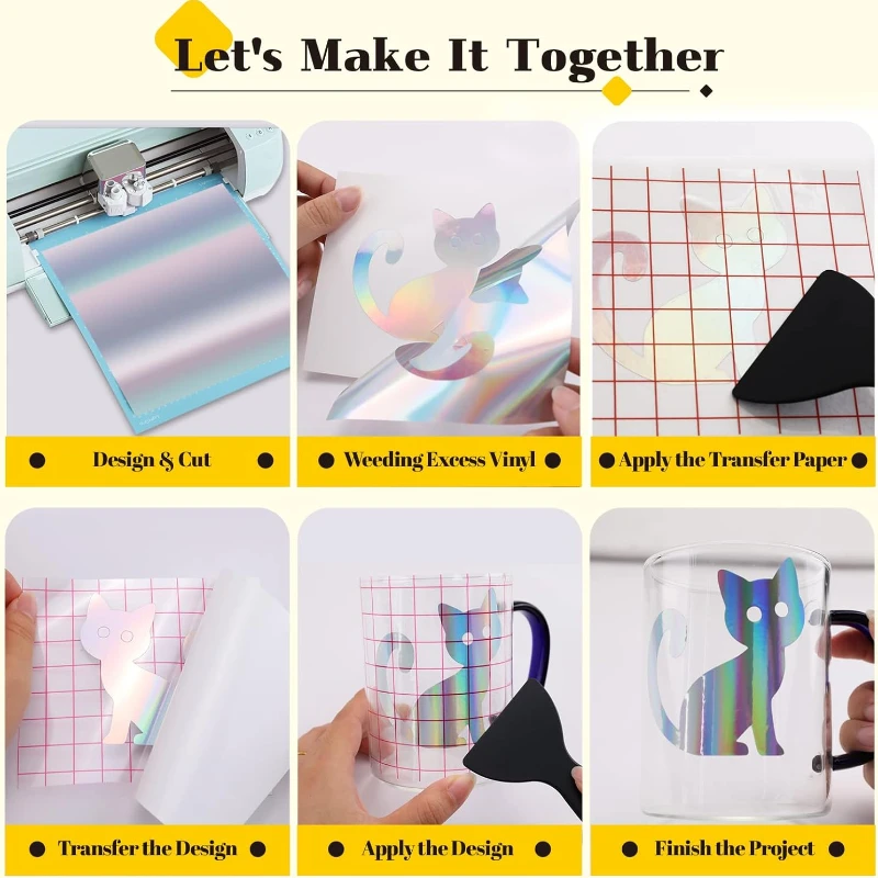 1 لفة لامعة الذهب الدائم الفينيل فيلم لاصق ذاتية اللصق مقاوم للماء DIY بها بنفسك سجلات القصاصات الأسطح الزجاجية سيارة المنزل ملصقات الحرفية