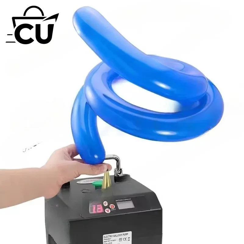 B231 Electric Inflator Inflation Pump Machine Helium Portable Automatic Balloon Blowing Machine Foot Step Type Pumping Machine