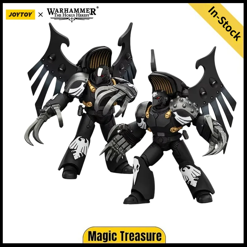 

【24 hours delivery】 JOYTOY Warhammer 40K Raven Guard Dark Fury Chooser of The Slain with Lightning Claws 2PCS 1/18 Anime Figure