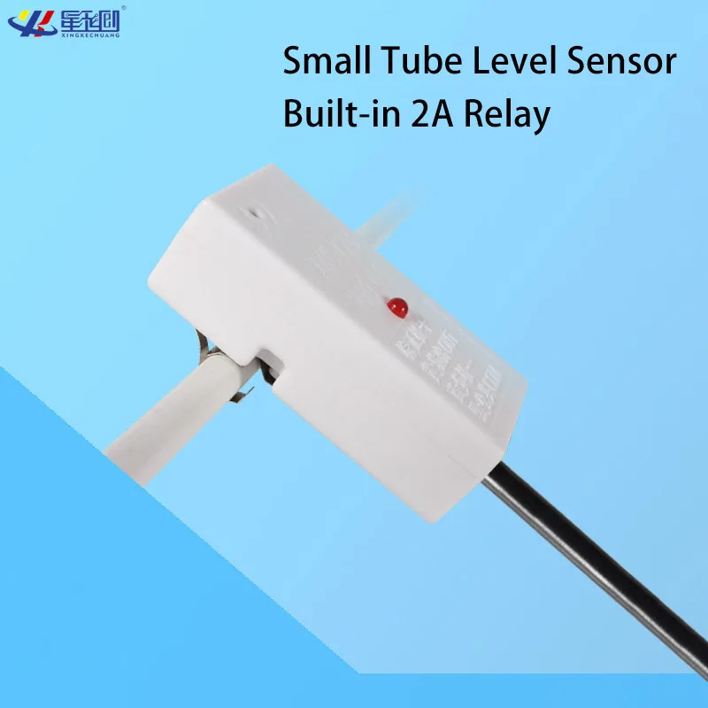 XKC-Y28A Small Tube(4mm-11mm) Non-contact Liquid Level Detection Sensor with 2A Built-in Relay NO NC Output