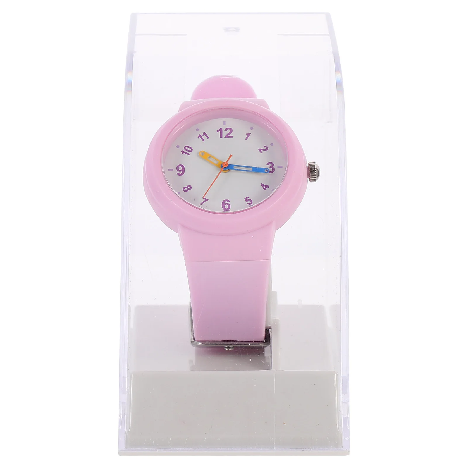 1pc Waterproof Watch Premium Wrist Watch Bright Smooth Durable Safe Eco-Friendly Gift For Exam Outdoor