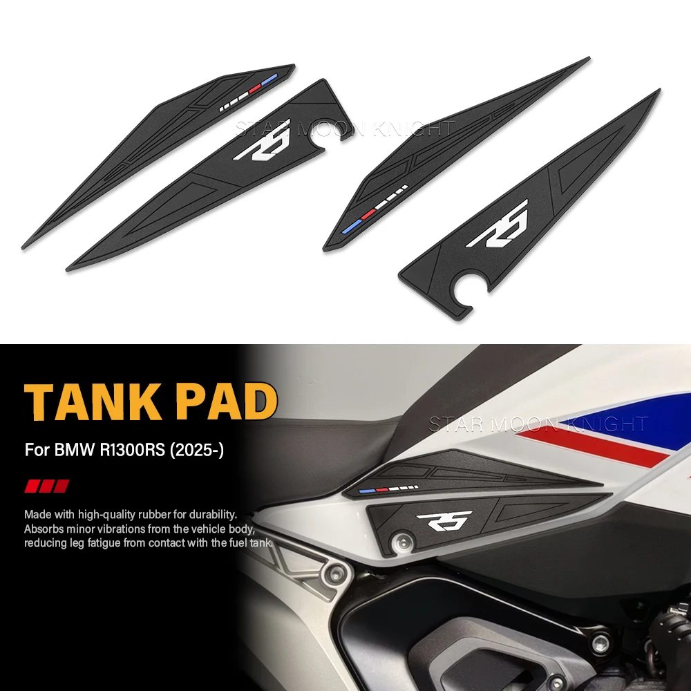 

Rubber Motorcycle fuel tank sticker Gas Tank Pad For BMW R1300RS R 1300RS R 1300 RS(2025-) Wear-resistant Motorcycle Accessories