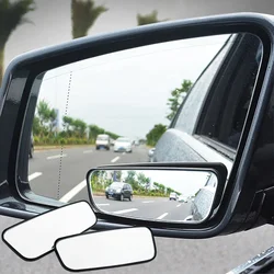 2PCS 60 Degree Wide Angle Additional spherical dead zone mirrors on regular car side mirrors blind zone mirrors