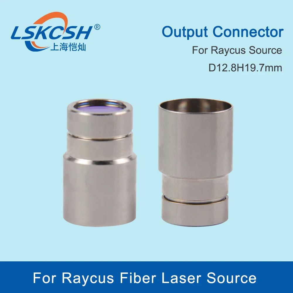 Imagem -03 - Lskcsh Fiber Laser Source Qbh Output Connector Lente Protetora Grupo D12.8h19.7 Raycus Laser Source Janelas de Proteção