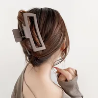 5 Inche Extra Large Claw Clips for Thick Hair and Long Hair, 4 Pack Xl Jumbo Claw clips, Oversized Matte Non-slip Rectangle Hai - Image 3