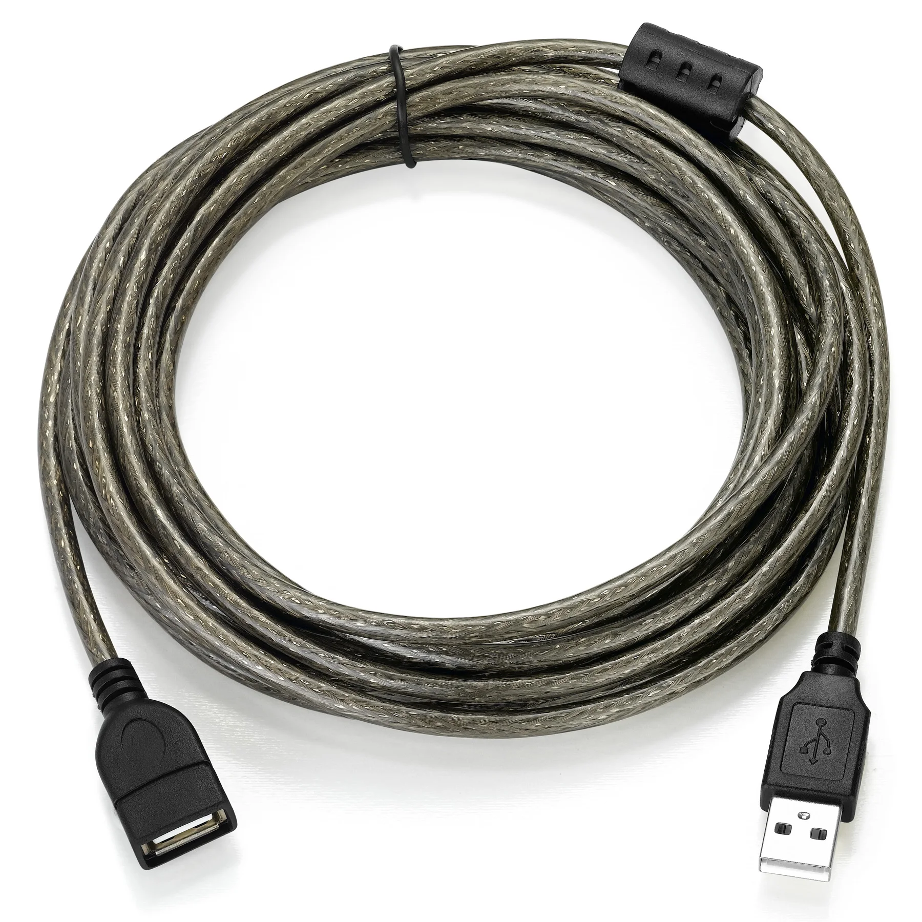 Bochara USB 2.0 Extension Cable Male to Female Foil+Braided Dual Shielded 1.5m 3m 5m 10m