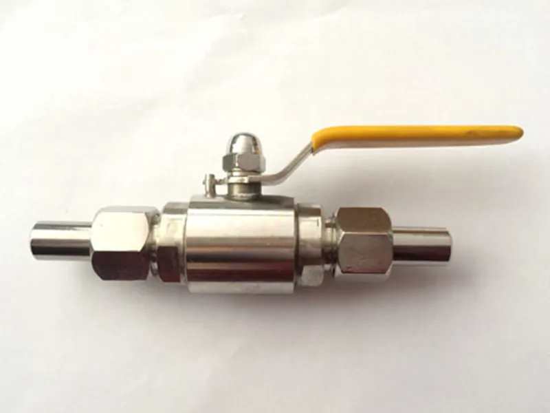 304 stainless steel ball valve air source ball valve Q21SA/Q21F-64P butt welding external thread M20*1.5DN10