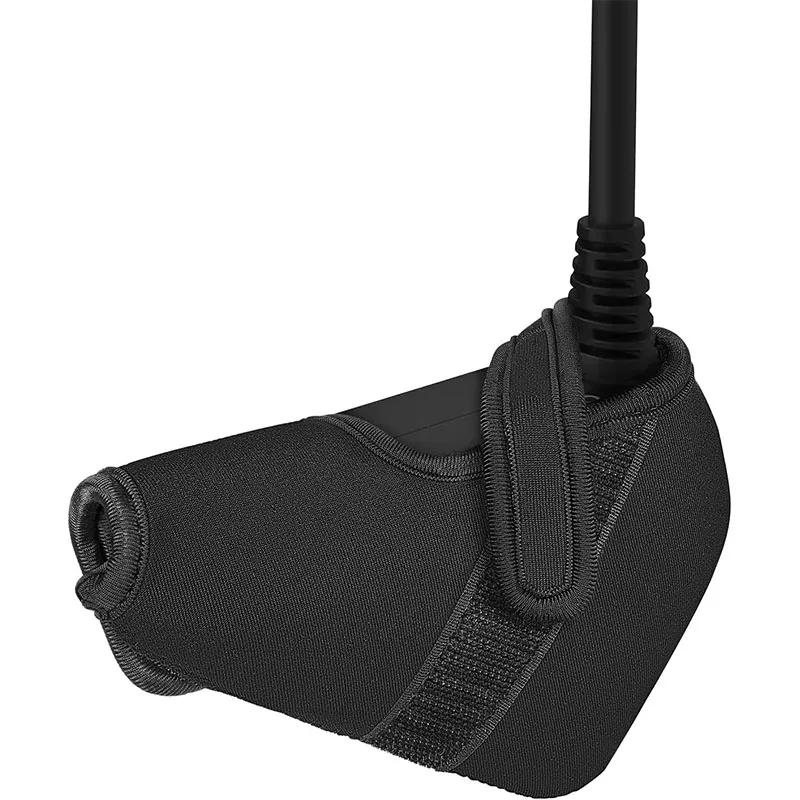 Cubierta de transductor de viaje cubierta protectora de transductor grueso de neopreno para Garmin Livescope LVS32, impermeable a prueba de rayos UV