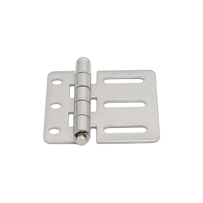 （2-Piece Set）304 Stainless Steel Asymmetric Waist Hole Linkage Door Hinge Industrial Equipment Cabinet Door Hinge