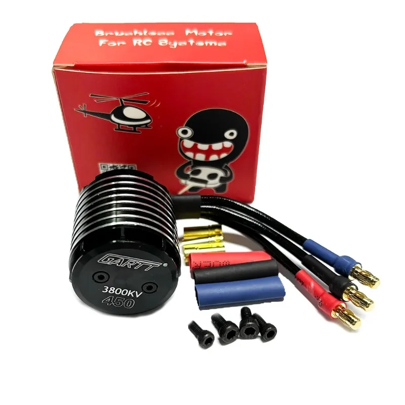

1pcs new GARTT 3800kv 365w 3S Brushless Motor For 450 Align Trex RC Helicopter (motor Shaft: 3.175mm)
