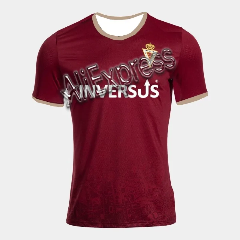 Camiseta para deportes al aire libre, transpirable de secado rápido, Royal Murcia, Club de fútbol, camiseta informal de moda