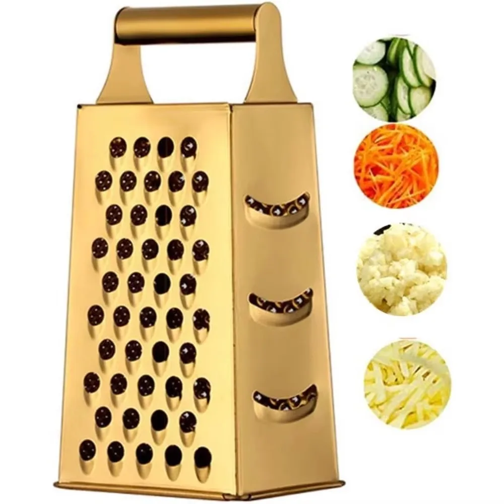 Stainless Steel Grinding Grater Multi Functional Vegetable Cutters Potato Slicer Grater For Carrots Kitchen Tool Ginger Garlic