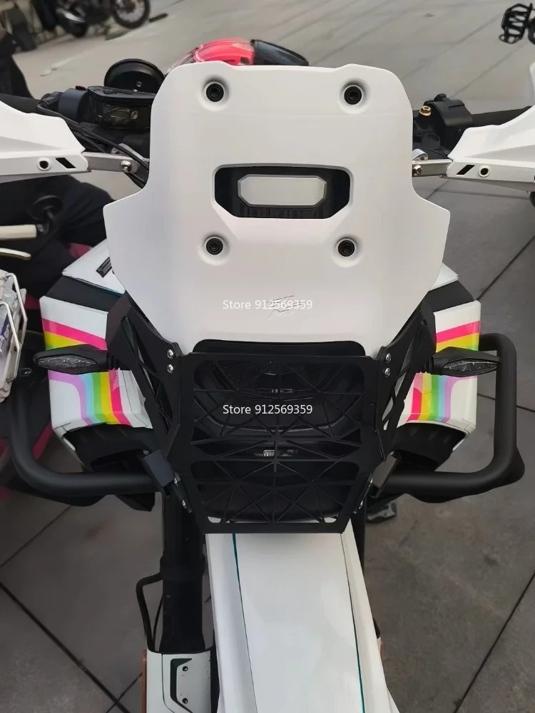Motorcycle Windshield FOR CFMOTO 450MT Accessories Moto Off-Road Racing Front Wind Deflector Blackened Modified Part