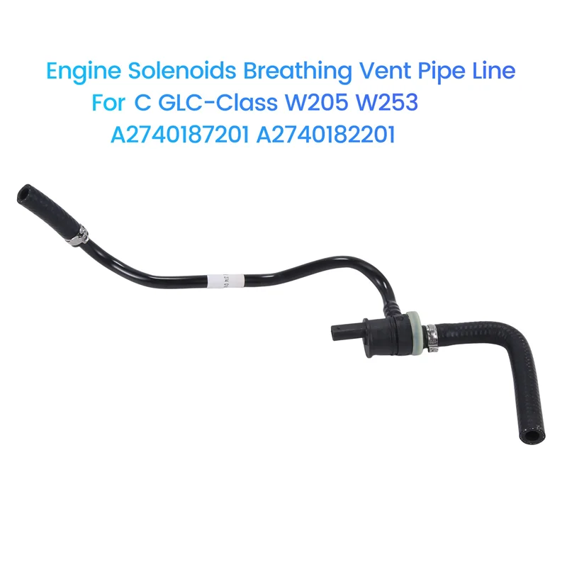 

A80X-A2740187201 Car Engine Solenoids Breathing Vent Pipe Line For C GLC-Class W205 W253 A2740182201