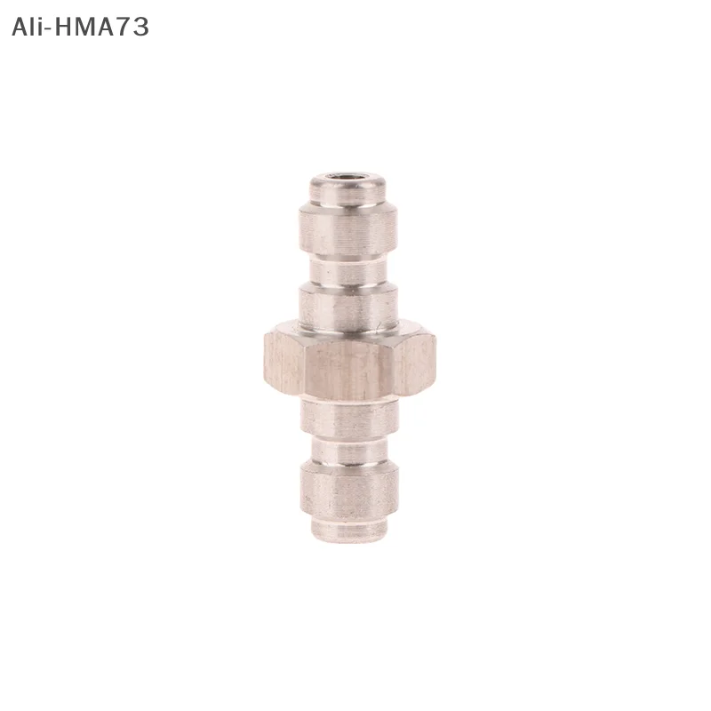 

Both End Male Quick Disconnect 8MM Adaptor Stainless Steel Double Male Fill Head Pneumatic Quick Coupling Air Filling Socket