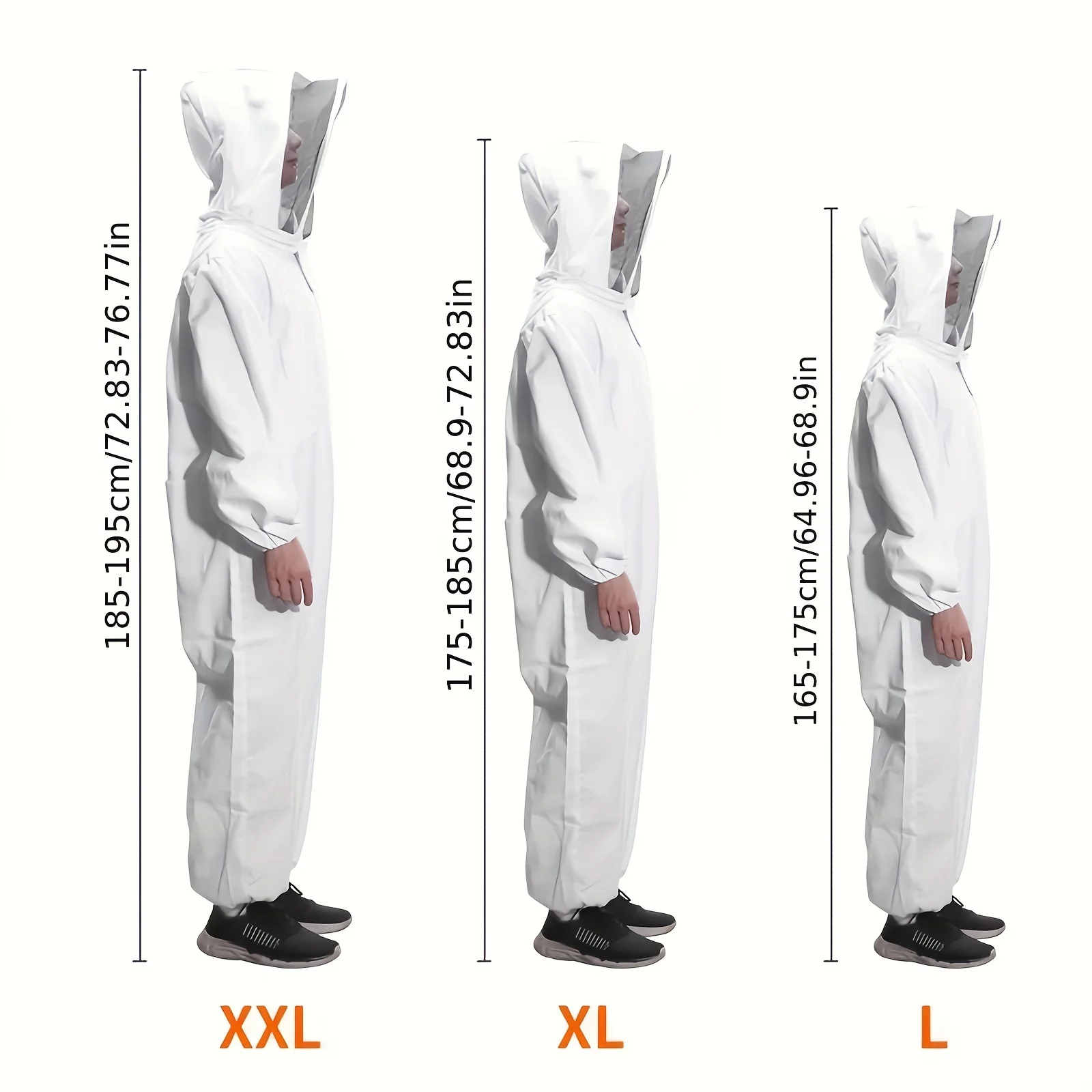 Beekeeping Tools One-piece Beehive Protective Suit White Space Suit Bee Clothes Beehive