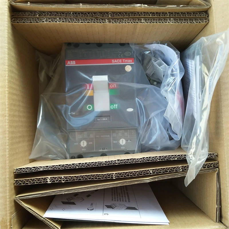 2025 ABB Kompaktleistungsschalter T4N250 TMA250 FF 3P 1SDA054179R1 250A Luftschalter