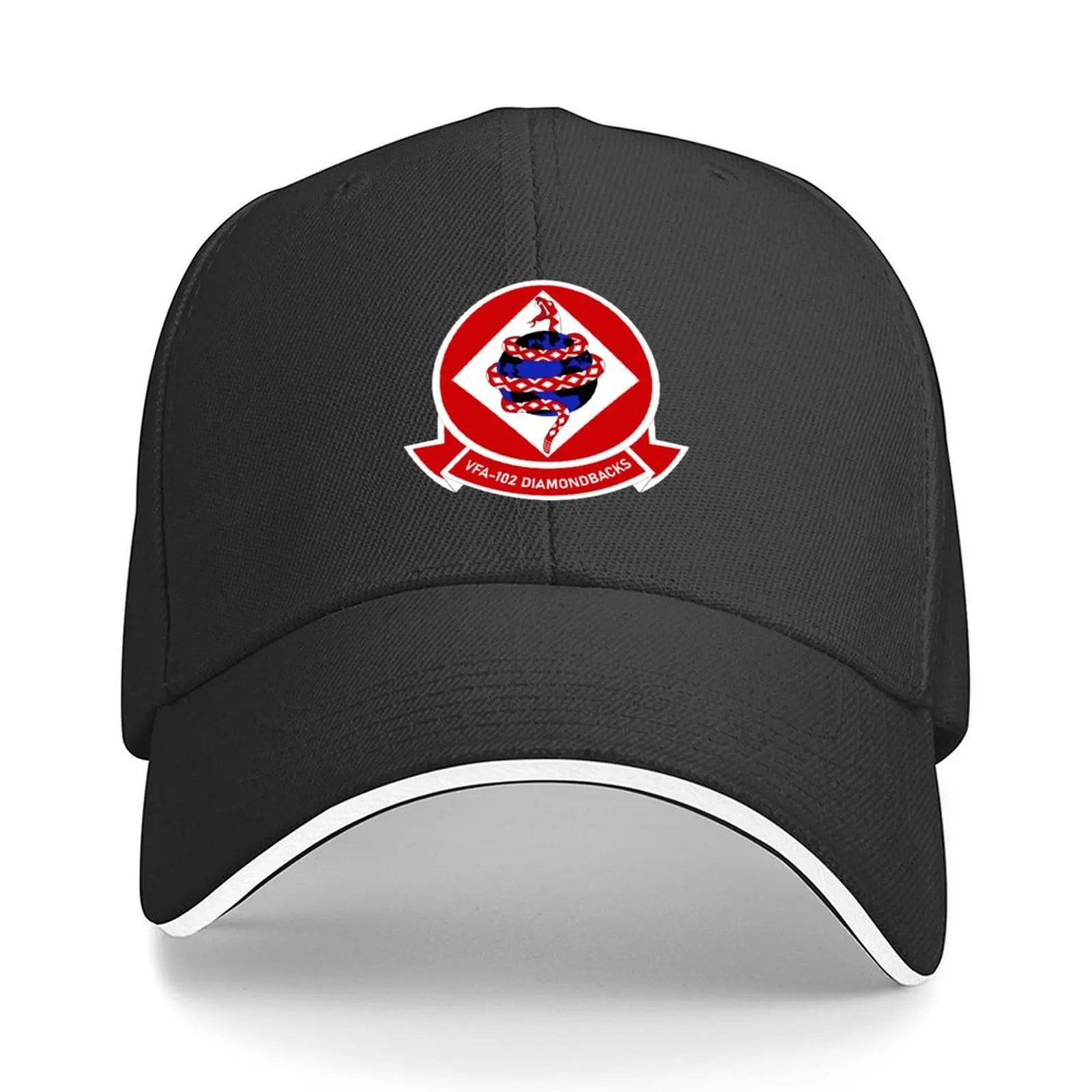 

Fighter Squadron VFA-102 Diamondbacks Baseball Cap fishing caps man dad hat Cosplay Hood Men Hats Women's