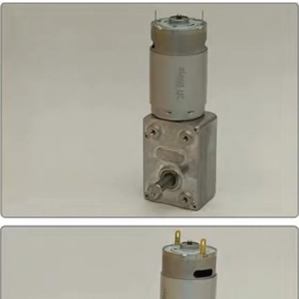 4632-395 Micro Reduction Motor 12v24v Motor Worm Self Locking Gear Speed Control Small Motor