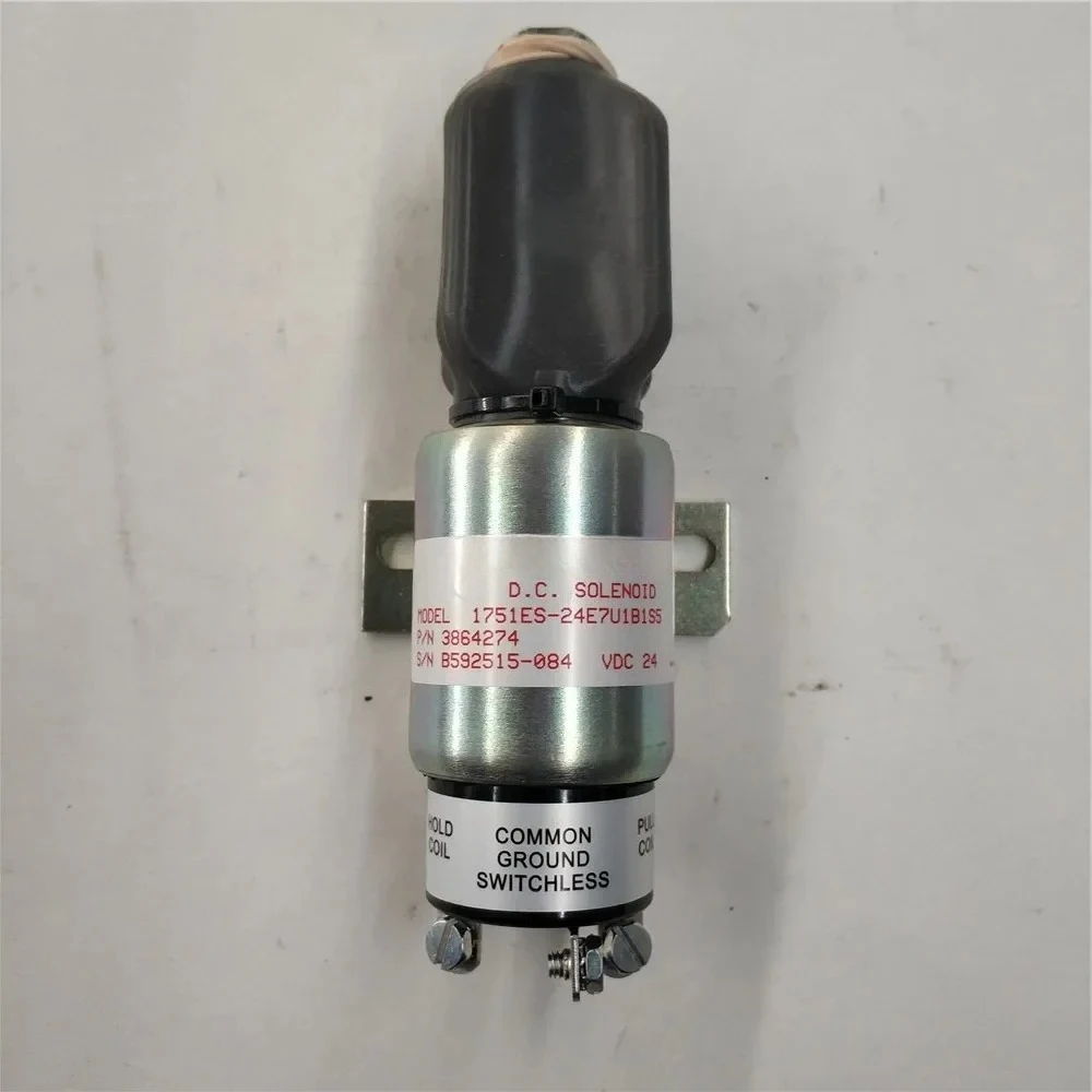 2026 Hot Sale Engine Parts for 4BT3.9 6BT5.9 Fuel Stop Solenoid 3864274Factory