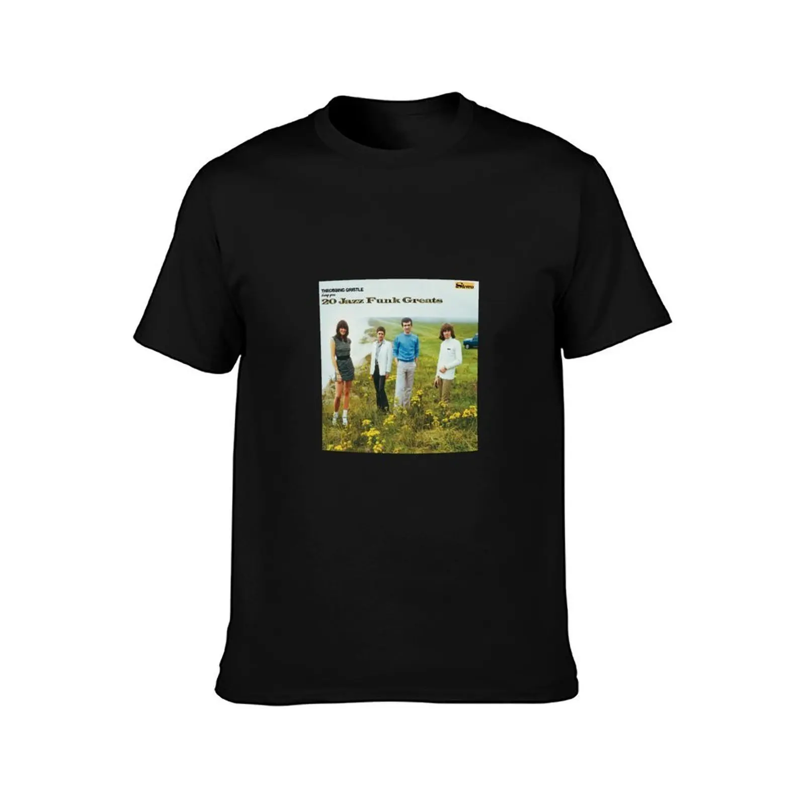 Throbbing Gristle band T-Shirt, Summer Casual Cotton Tee, Oversized Streetwear Tops, Vintage Graphic Print, Unisex Men Women