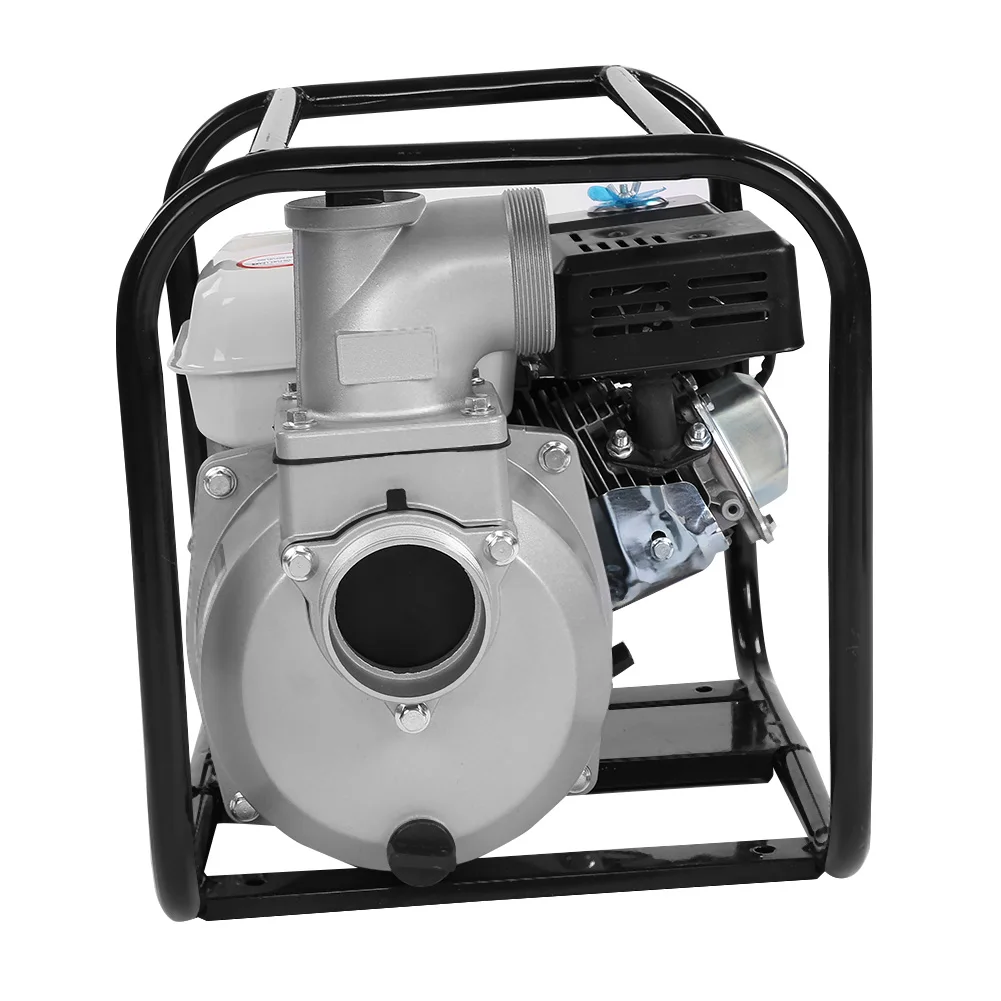 Bomba de irrigação agrícola, 3 polegadas, 3 polegadas, gasolina, transferência de água, 6.5hp, 7m, irrigação de jardim, limpeza de piscina