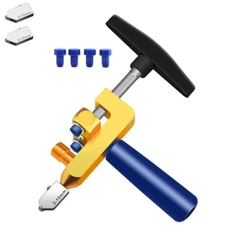 2 In 1 Manual Integrated Glass Cutter Holding Tiles Opener Tile Cutter Glass Cutter Tools Hand Held Tools Accessories