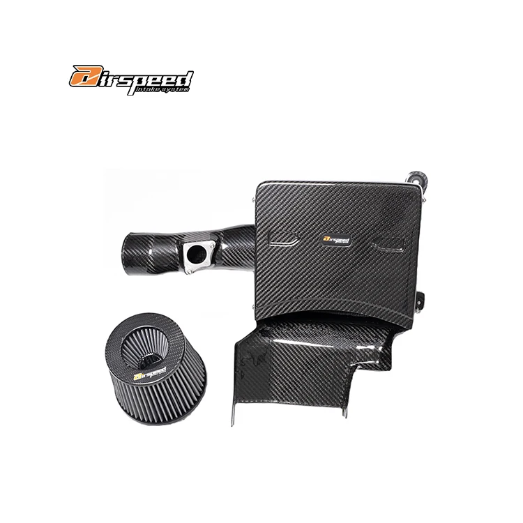 

Airspeed Brand Hot Pressing Tank Craft Quality 100% Dry Carbon Fiber Cold Air Intake System for Honda Accord 1.5T