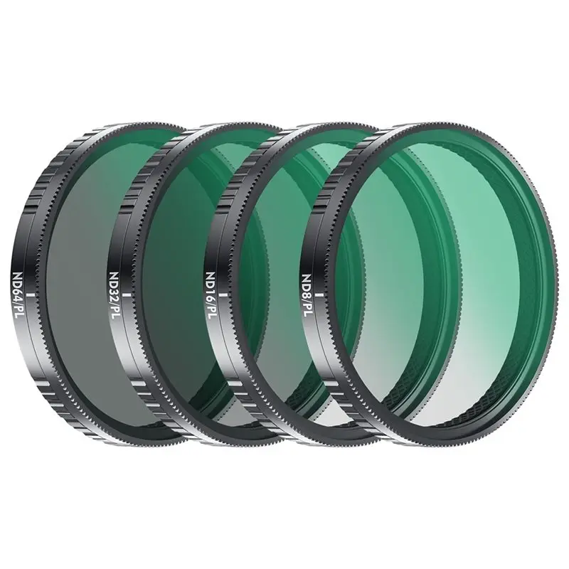 

ND/PL Combo Filter Set For DJI ND/PL Combo Filter For DJI Action 6 Snap-On ND8/PL To ND64/PL