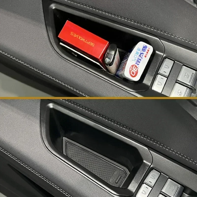 For Audi Q4 E-Tron Etron 2019-2024 Central container tray armrest box door storage box internal manager Car accessories