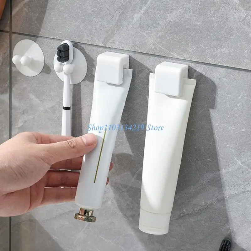 N5KC Toothpaste Hook Bathroom Toothpaste Storage NoDamage to Walls or Surfaces