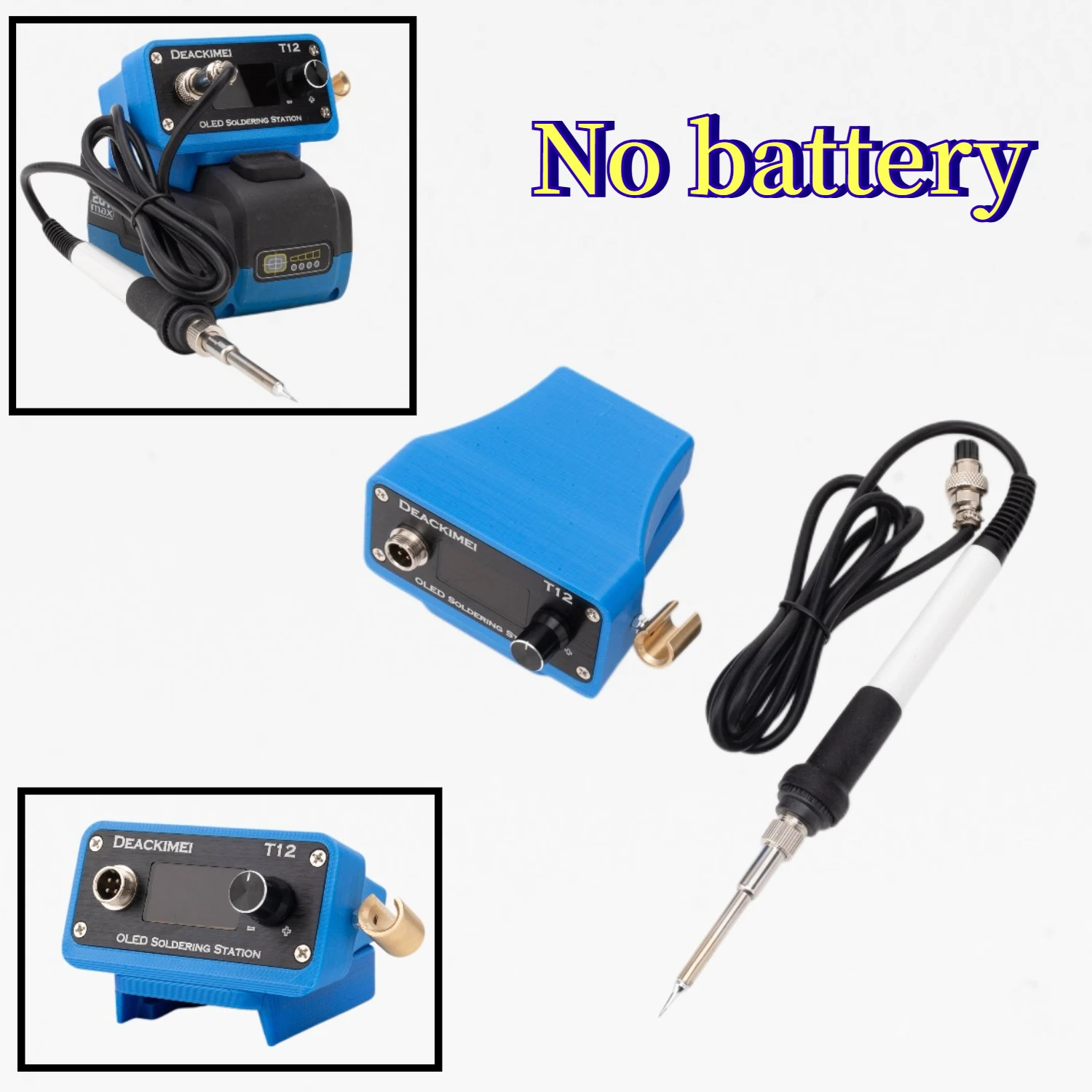 

Портативный регулируемый источник питания постоянного тока для паяльника Mastercraft 21v PWR POD Lithium Battery T12 (без аккумулятора)