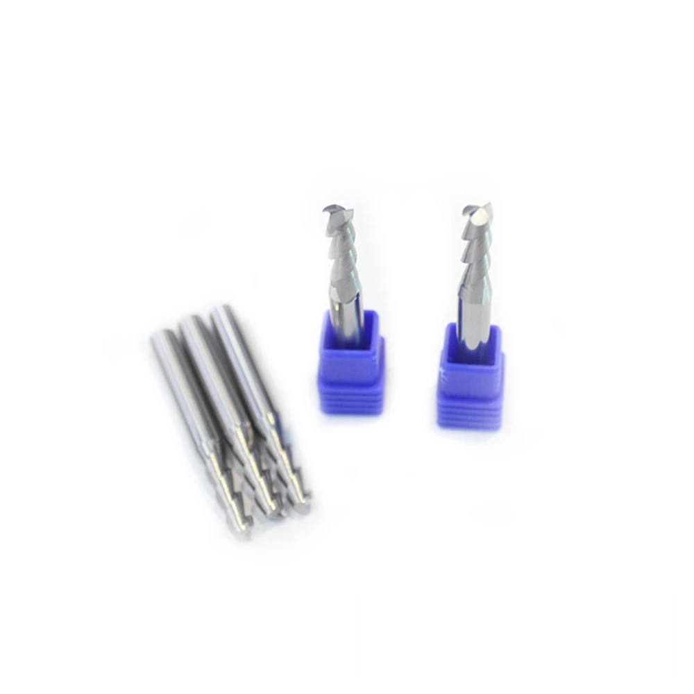 Precision-Ground AL 2E D5 Carbide End Mills for Smooth Aluminum Finishes