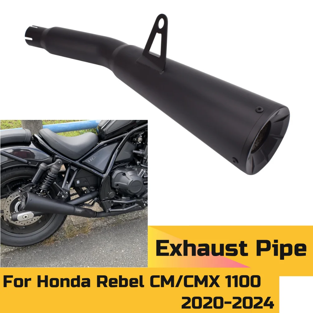 CM1100 CMX1100 Exhaust System For Honda Rebel CM CMX 1100 2021-2024 Motorcycle Escape Modify With Middle Link Pipe Muffler