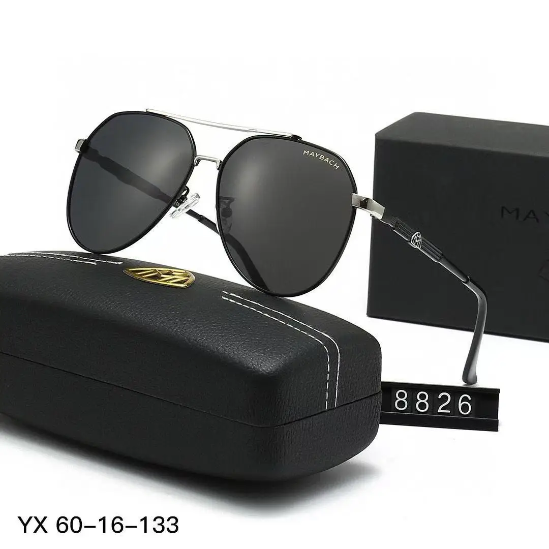

Car Metal Frame High-End Outdoor Leisure Sunglasses Goggles For Maybach S Class S450 S480 S500 S580 S600 S650 S680 GLS480 GLS600