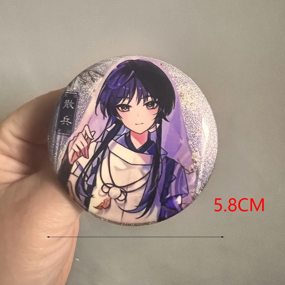 Anime Genshin Impact Wanderer Durin Cosplay Abzeichen Spiel Baustein Drache Niedliche Katze Push-Pull Pins Spezielle Schreibtisch Dekor – Detail 10