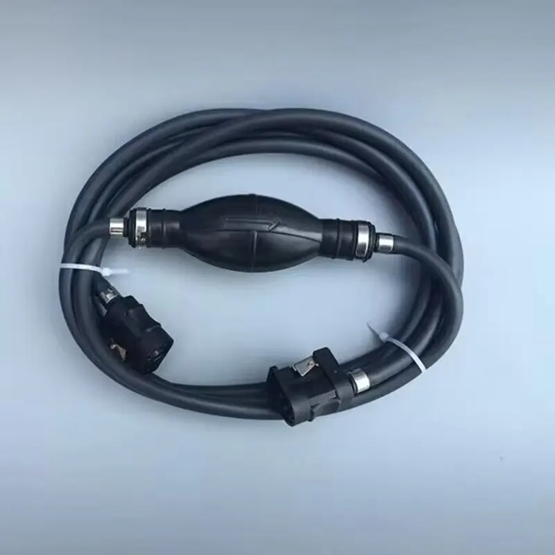 Boats Motors Fuel Line Hose With Connector And Primer Assy For Yamaha Outboard Motors , 6mm 6Y2-24306-55-00 6Y2-24306-56-00 Pipe
