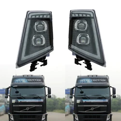1Pair Truck led head Light for volvo FH13 FH16 FM460 FH500 truck led head light OEM 21323108 21035638