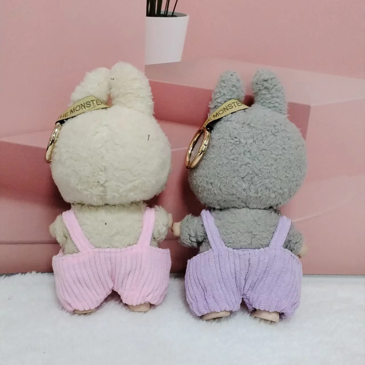 Handmade doll clothes 17cm cotton doll suitable for Dingxin velvet suspenders (clothes only)