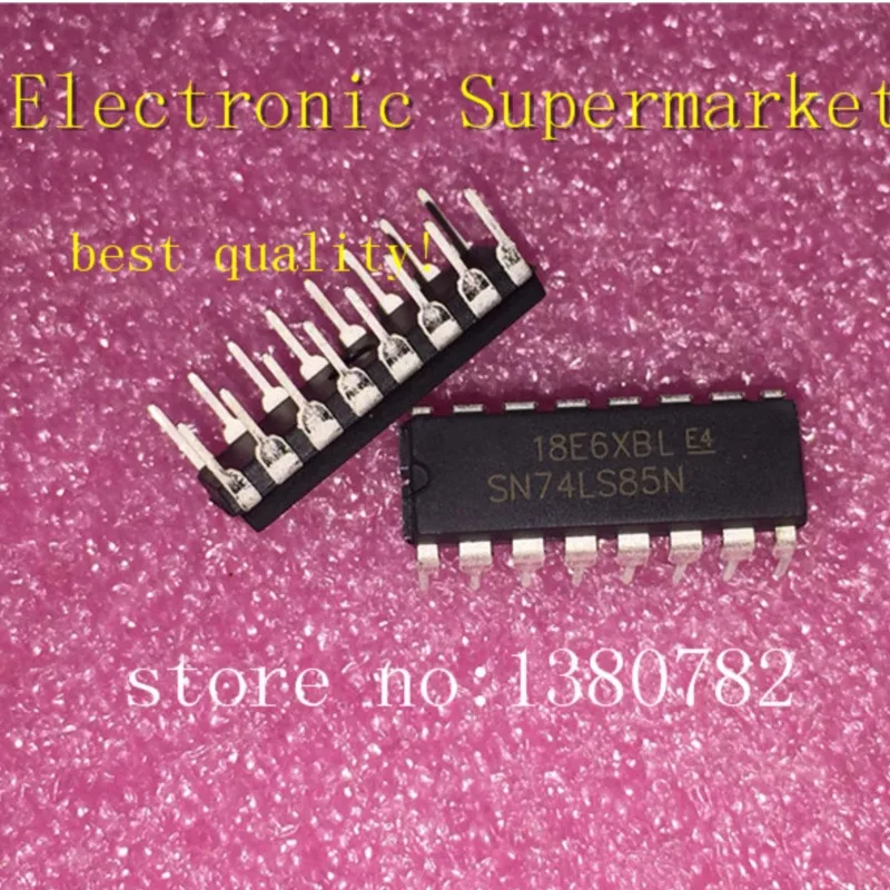 Free Shipping 50pcs/lot SN74LS85N DIP-16 IC Best quality In stock!