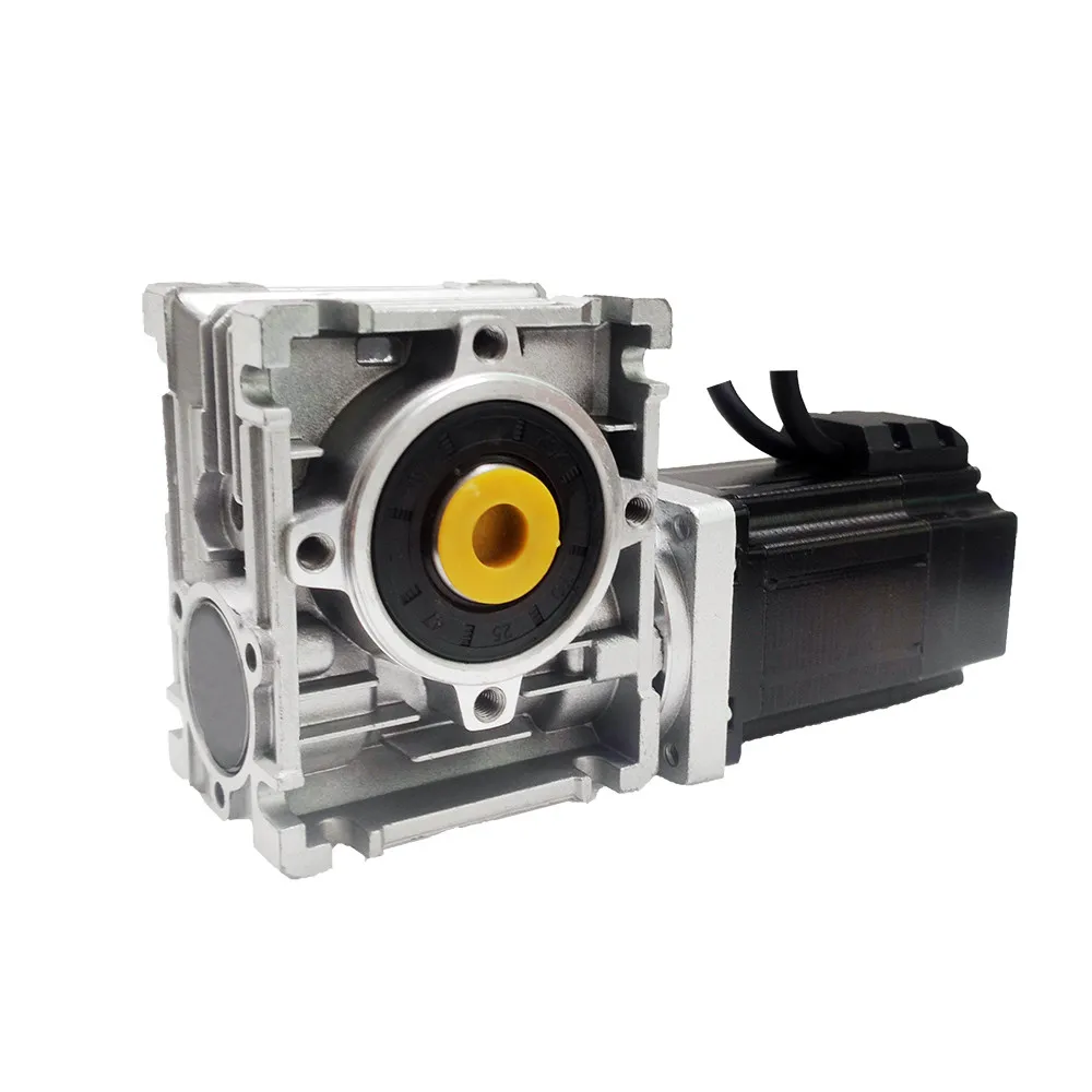 BLDC motor 200W 60mm 48V with worm gearbox 5:1/7.5:1/10:1/15:1/20:1/25:1/30:1/40:1/50:1/60:1/80:1 reducer Brushless DC Motor