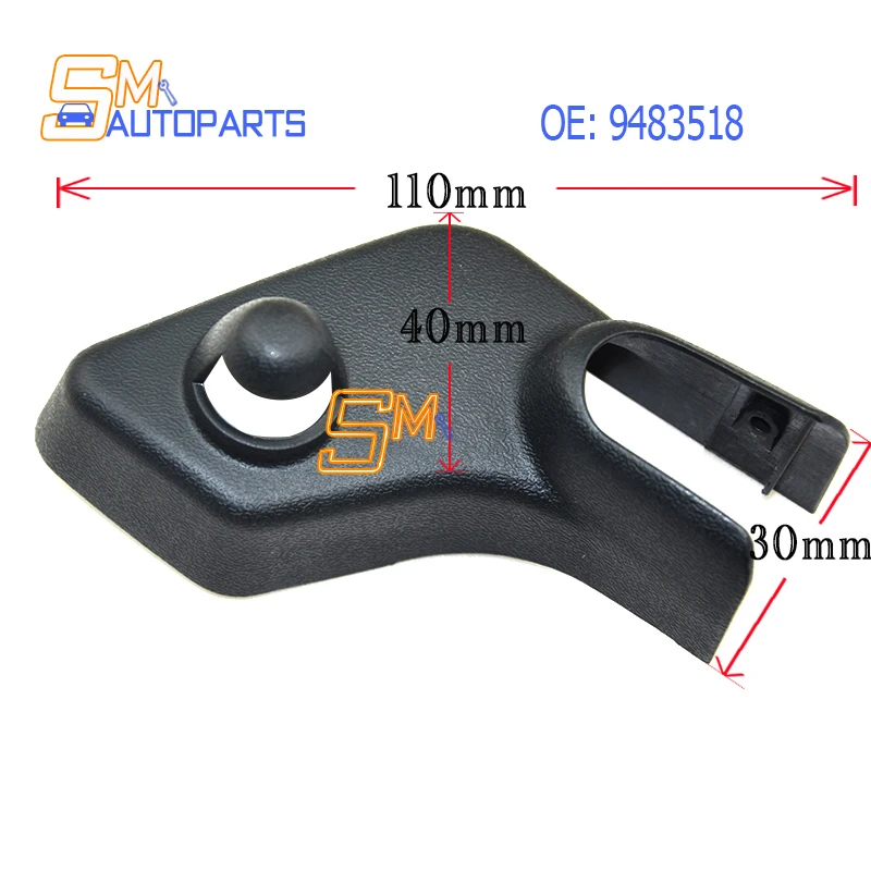 9483518 High Quality Rear Window Wiper Arm Nut Cover Cap For VOLVO V70 XC70 2000 2001 2002 2003 Car Accessories