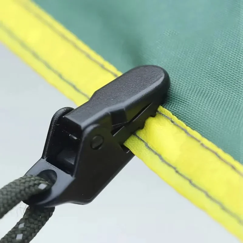 5/10pcs Windproof Crocodile Clip Non‑slip Awning Tarpaulin Fixing Clip Tent Clip Outdoor Camping Tent Accessories