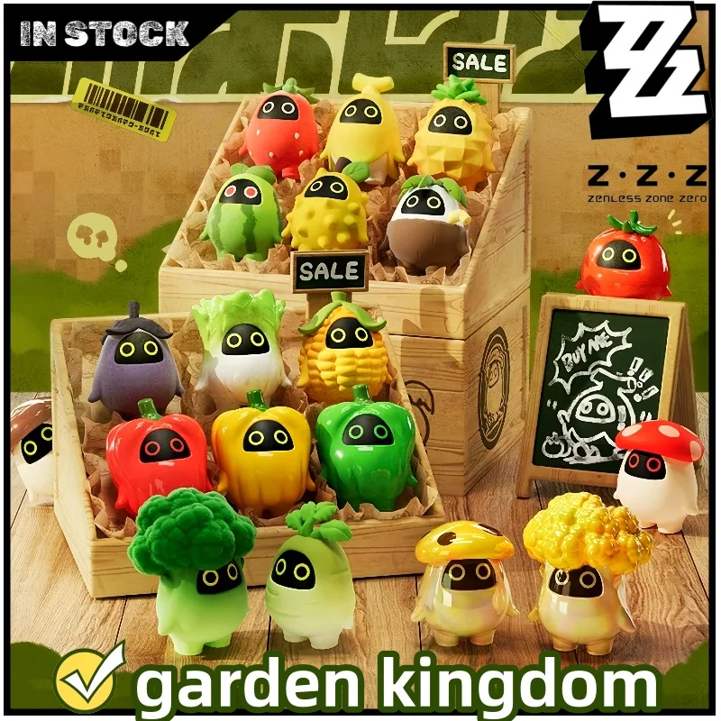 

В наличии Подлинная безводная зона Zero Bangboo Vegetable & Fruit Kingdom Series слепая коробка модная игрушка мини-фигурка Коллекционный подарок